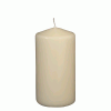 Pillar Candle 15cm H X 8cm Dia Ivory