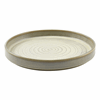 Terra Porcelain Matt Grey Presentation Plate 26cm