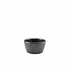 GenWare Melamine Matt Black Ripple Ramekin 56ml/2oz