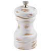White Wash Salt/ Pepper Grinder 10cm