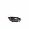 Click here for more details of the GenWare Black Vintage Steel Oval Dish 18.5 x 13.5cm