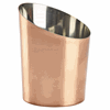 Copper Plated Angled Cone 9.5 x 11.6cm (Dia x H)