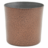 Stainless Steel Serving Cup 8.5 x 8.5cm Hammered Copper