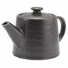 Terra Porcelain Black Teapot 50cl/17.6oz