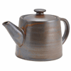 Terra Porcelain Rustic Copper Teapot 50cl/17.6oz