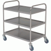 Fully Welded S/St. Trolley - 3 Shelves