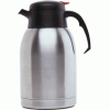 St/St Vacuum Push Button Jug 1L