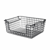 GenWare Black Wire Open Sided Display Basket GN1/2
