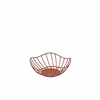 Click here for more details of the GenWare Lotus Leaf Copper Wire Basket 20 x 8cm