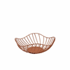 Click here for more details of the GenWare Lotus Leaf Copper Wire Basket 28.5 x 10cm