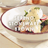 Sereno Stoneware Brown